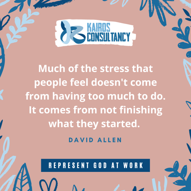 Work Quotes: David Allen. Kairos Consultancy Group. 2021.