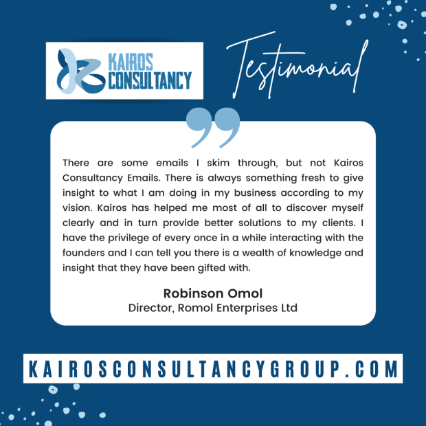 TESTIMONIALS | KAIROS CONSULTANCY GROUP