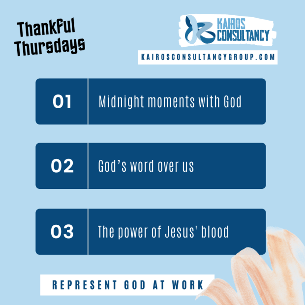 THANKFUL THURSDAY 2022 | KAIROS CONSULTANCY GROUP